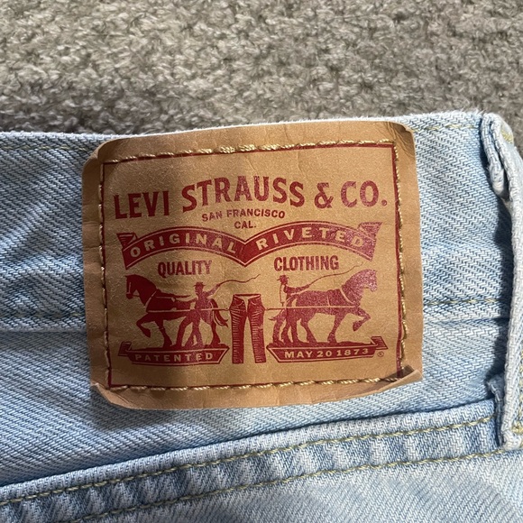 Levi Strauss & Co Women’s Low Pro Straight Denim Jeans Size 29 - Picture 3 of 7